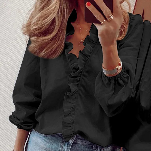 Emma™ | Luxe vrouwen blouse