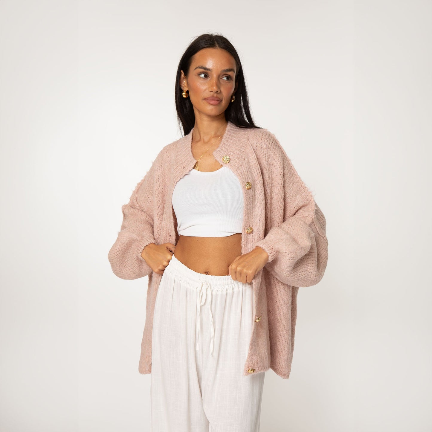 Oversized Cardigan "CozyGlam"