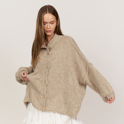 Oversized Cardigan "CozyGlam"