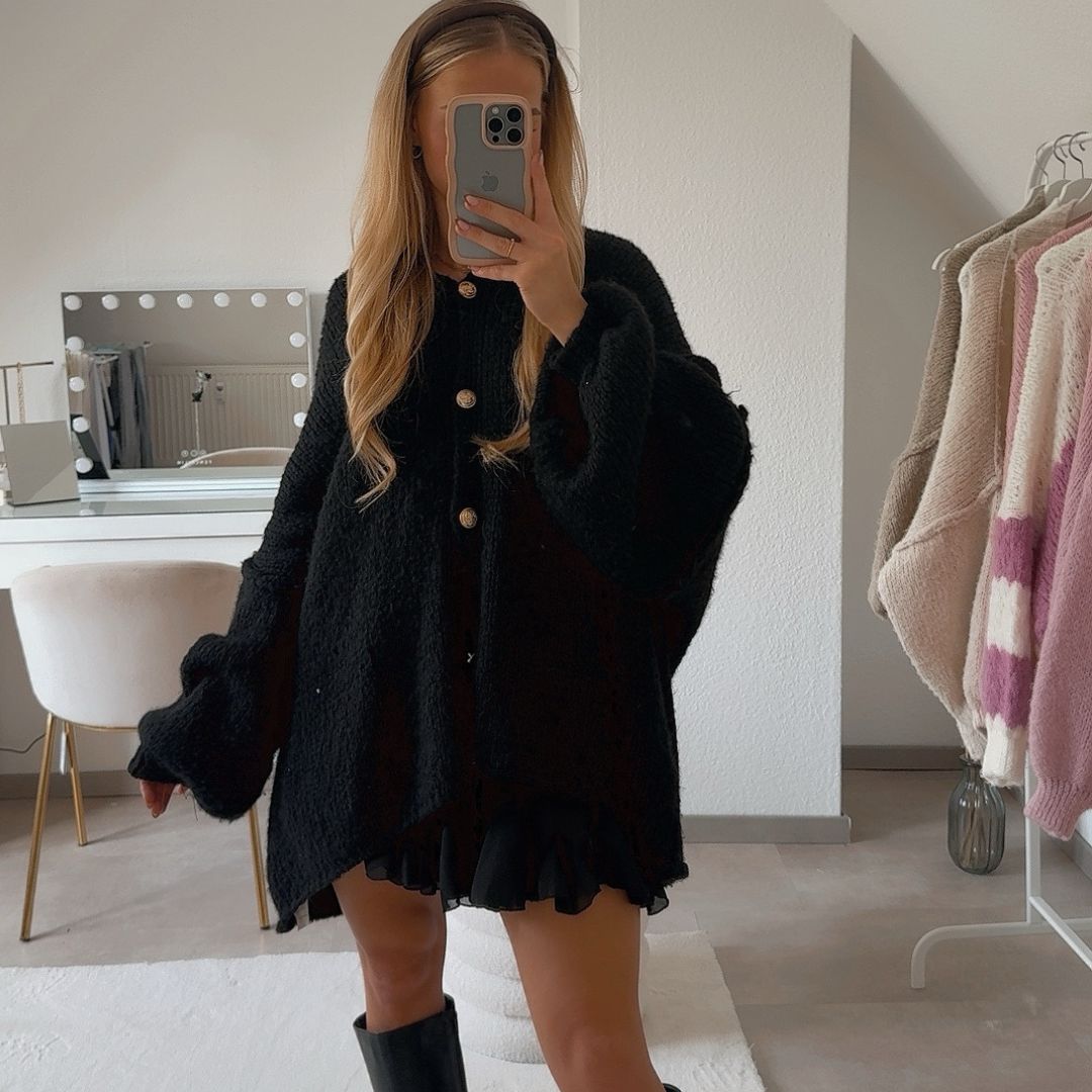 Oversized Cardigan "CozyGlam"