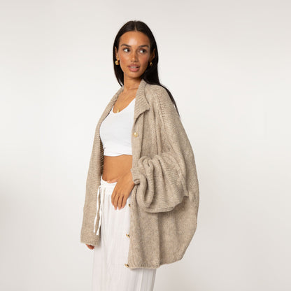 Oversized Cardigan "CozyGlam"