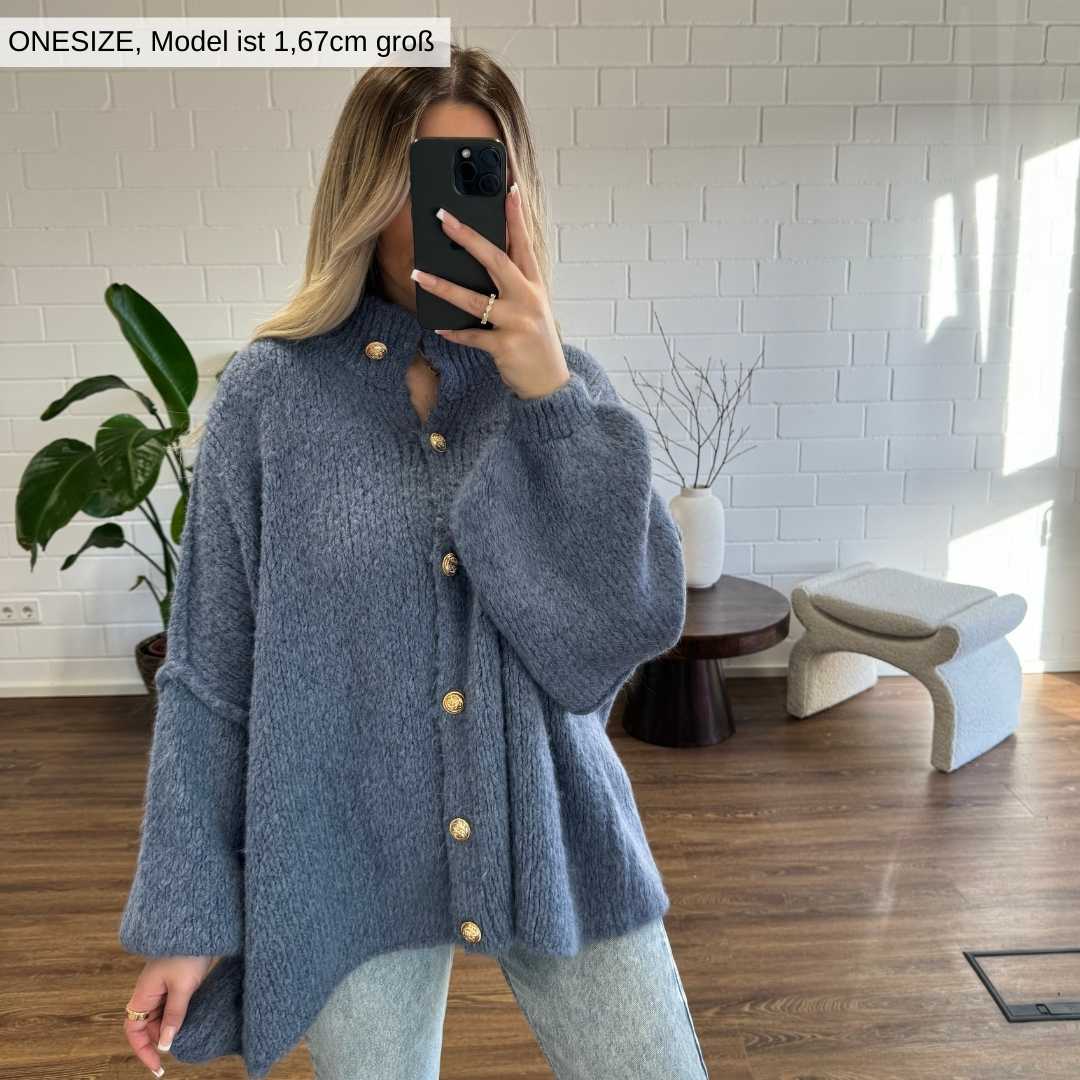 Oversized Cardigan "CozyGlam"